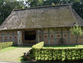 Historisches Gebäude im Museum - Hamaland