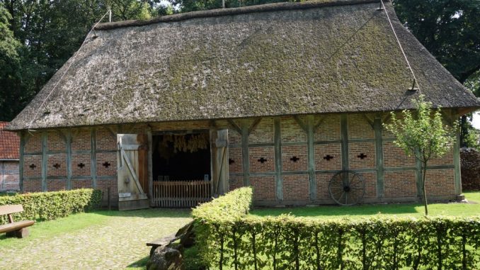 Historisches Gebäude im Museum - Hamaland