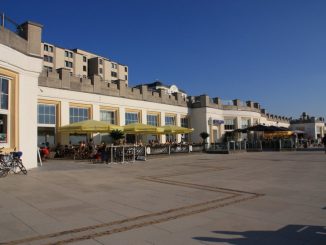 Promenade am Strand von Borkum