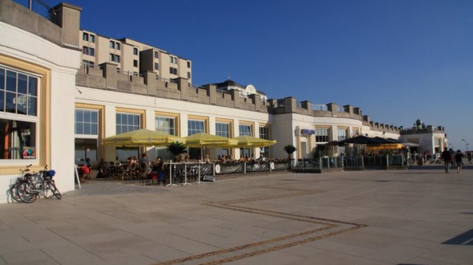 Promenade am Strand von Borkum